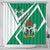 Nigeria Coat Of Arms Shower Curtain Sporty Style