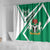 Nigeria Coat Of Arms Shower Curtain Sporty Style