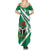 Nigeria Coat Of Arms Summer Maxi Dress Sporty Style