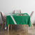 Nigeria Coat Of Arms Tablecloth Sporty Style