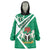 Nigeria Coat Of Arms Wearable Blanket Hoodie Sporty Style