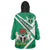 Nigeria Coat Of Arms Wearable Blanket Hoodie Sporty Style