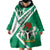 Nigeria Coat Of Arms Wearable Blanket Hoodie Sporty Style