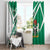 Nigeria Coat Of Arms Window Curtain Sporty Style