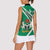 Nigeria Coat Of Arms Women Sleeveless Polo Shirt Sporty Style