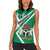 Nigeria Coat Of Arms Women Sleeveless Polo Shirt Sporty Style