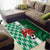 Custom Nigeria Football Area Rug Come On Super Eagles