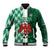 Custom Nigeria Football Baseball Jacket Come On Super Eagles