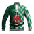 Custom Nigeria Football Baseball Jacket Come On Super Eagles