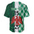 Custom Nigeria Football Baseball Jersey Come On Super Eagles