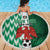 Custom Nigeria Football Beach Blanket Come On Super Eagles