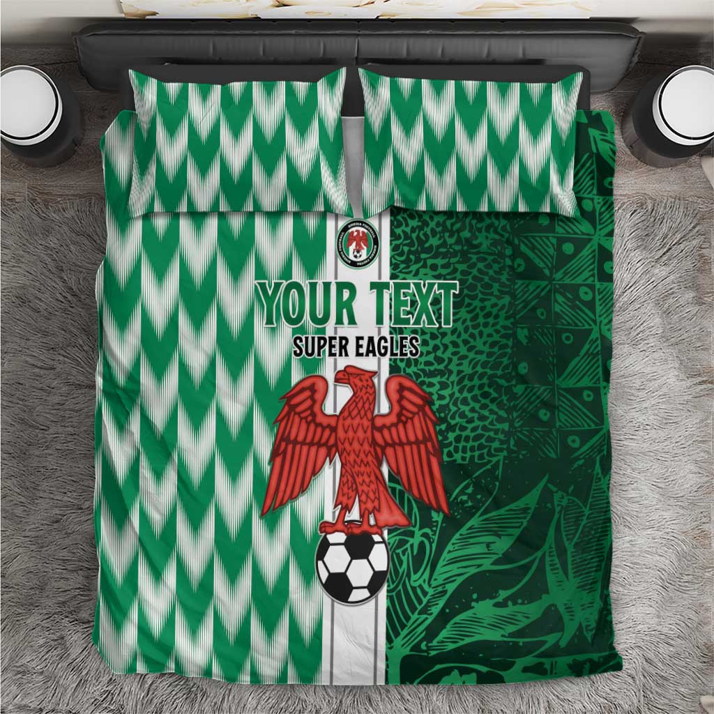 Custom Nigeria Football Bedding Set Come On Super Eagles