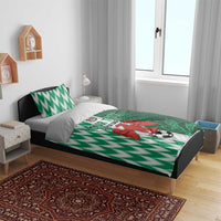 Custom Nigeria Football Bedding Set Come On Super Eagles