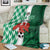 Custom Nigeria Football Blanket Come On Super Eagles