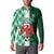 Custom Nigeria Football Button Sweatshirt Come On Super Eagles