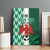 Custom Nigeria Football Canvas Wall Art Come On Super Eagles