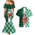 Custom Nigeria Football Couples Matching Mermaid Dress and Hawaiian Shirt Come On Super Eagles