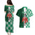 Custom Nigeria Football Couples Matching Puletasi and Hawaiian Shirt Come On Super Eagles