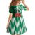 Custom Nigeria Football Family Matching Long Sleeve Bodycon Dress and Hawaiian Shirt Come On Super Eagles