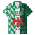 Custom Nigeria Football Family Matching Long Sleeve Bodycon Dress and Hawaiian Shirt Come On Super Eagles