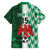 Custom Nigeria Football Family Matching Long Sleeve Bodycon Dress and Hawaiian Shirt Come On Super Eagles