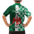 Custom Nigeria Football Family Matching Mermaid Dress and Hawaiian Shirt Come On Super Eagles