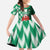 Custom Nigeria Football Family Matching Off The Shoulder Long Sleeve Dress and Hawaiian Shirt Come On Super Eagles