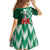 Custom Nigeria Football Family Matching Off Shoulder Maxi Dress and Hawaiian Shirt Come On Super Eagles