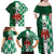 Custom Nigeria Football Family Matching Off Shoulder Maxi Dress and Hawaiian Shirt Come On Super Eagles