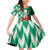 Custom Nigeria Football Family Matching Off Shoulder Short Dress and Hawaiian Shirt Come On Super Eagles