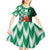 Custom Nigeria Football Kid Short Sleeve Dress Come On Super Eagles