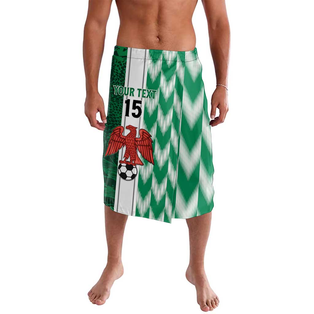 Custom Nigeria Football Lavalava Come On Super Eagles