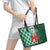 Custom Nigeria Football Leather Tote Bag Come On Super Eagles