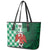 Custom Nigeria Football Leather Tote Bag Come On Super Eagles