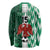 Custom Nigeria Football Long Sleeve Shirt Come On Super Eagles