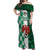 Custom Nigeria Football Off Shoulder Maxi Dress Come On Super Eagles