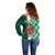 Custom Nigeria Football Off Shoulder Sweater Come On Super Eagles