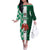 Custom Nigeria Football Off The Shoulder Long Sleeve Dress Come On Super Eagles