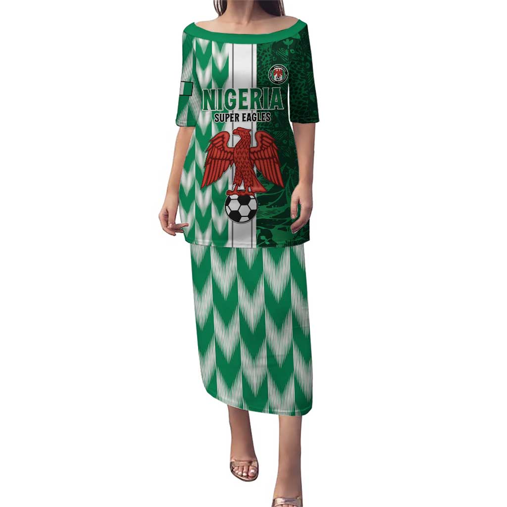 Custom Nigeria Football Puletasi Come On Super Eagles