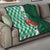 Custom Nigeria Football Quilt Come On Super Eagles