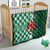 Custom Nigeria Football Quilt Come On Super Eagles