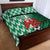 Custom Nigeria Football Quilt Bed Set Come On Super Eagles