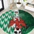 Custom Nigeria Football Round Carpet Come On Super Eagles