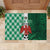 Custom Nigeria Football Rubber Doormat Come On Super Eagles