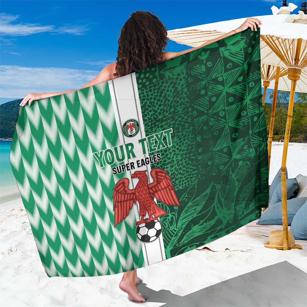 Custom Nigeria Football Sarong Come On Super Eagles