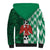 Custom Nigeria Football Sherpa Hoodie Come On Super Eagles