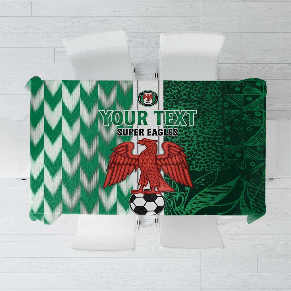 Custom Nigeria Football Tablecloth Come On Super Eagles