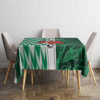 Custom Nigeria Football Tablecloth Come On Super Eagles