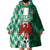 Custom Nigeria Football Wearable Blanket Hoodie Come On Super Eagles