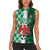 Custom Nigeria Football Women Sleeveless Polo Shirt Come On Super Eagles